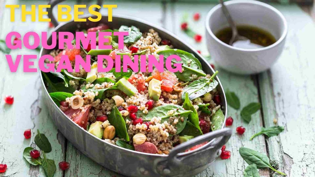 The Best Gourmet Vegan Dining